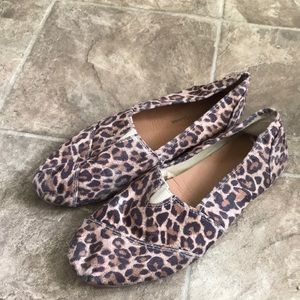 Cheetah “toms” style shoes